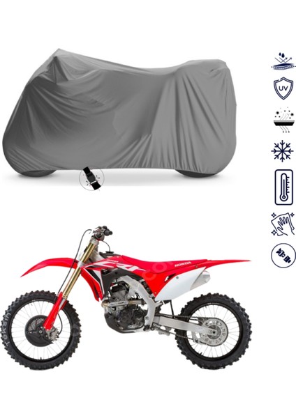 Honda Crf 250 R Motosiklet Brandası 4 Mevsim Su Geçirmez Motor Brandası