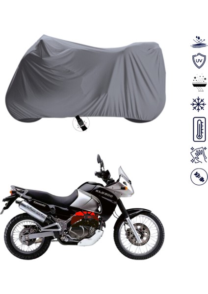 Kawasaki Kle 500 Motosiklet Brandası 4 Mevsim Su Geçirmez Motor Brandası