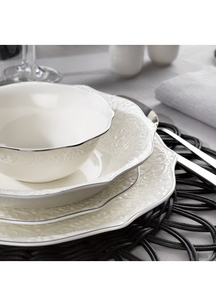 Mia Yemek Takımı 56 Parça Platin fiyatları