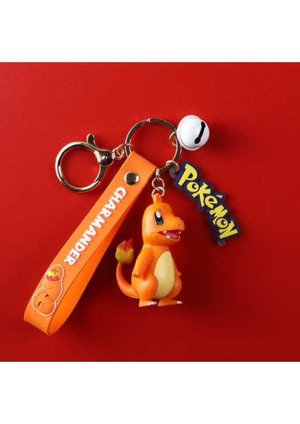 ThreeMB Toys Pokemon Orijinal Lisanslı Anahtarlık Charmander