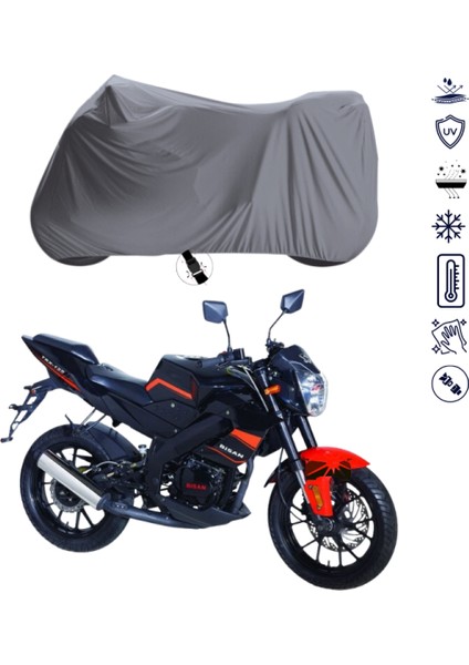 Bisan Pasific 150 Motosiklet Brandası 4 Mevsim Su Geçirmez Motor Brandası