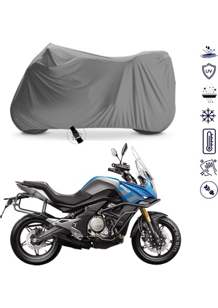 Cf Moto 650MT Motosiklet Brandası 4 Mevsim Su Geçirmez Motor Brandası