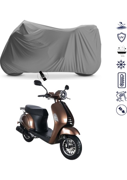 Kuba Blueberry Çantalı Motosiklet Brandası 4 Mevsim Su Geçirmez Motor Brandası