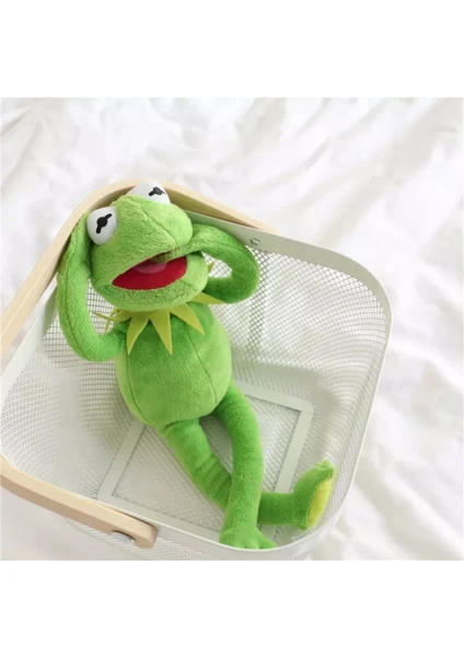 ThreeMB Toys Susam Sokağı Yüksek Kalite Peluş Kurbağa Kermit