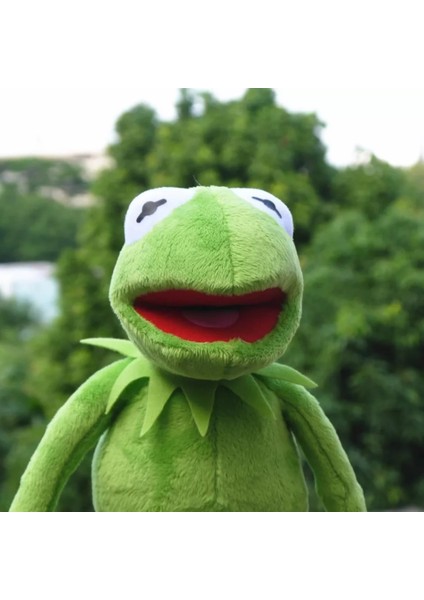 Susam Sokağı Yüksek Kalite Peluş Kurbağa Kermit