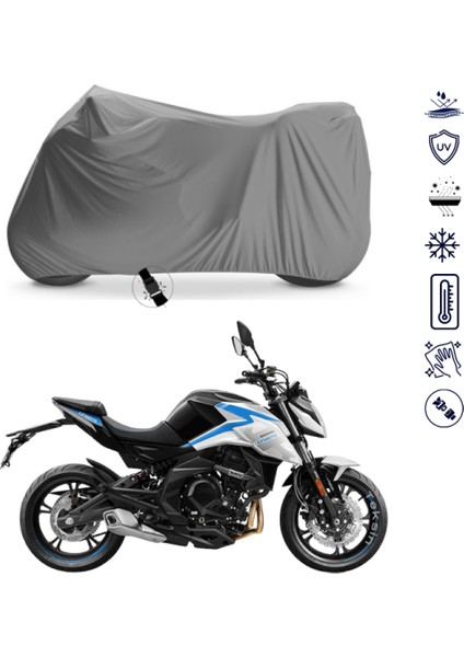 Cf Moto 650NK Motosiklet Brandası 4 Mevsim Su Geçirmez Motor Brandası