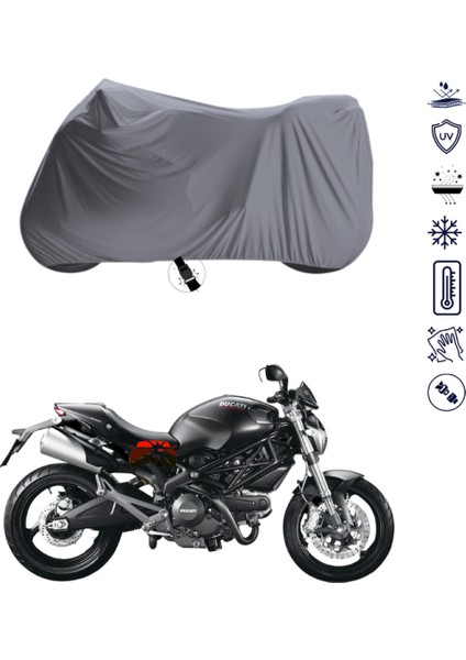 Ducati Monster 696 Motosiklet Brandası 4 Mevsim Su Geçirmez Motor Brandası