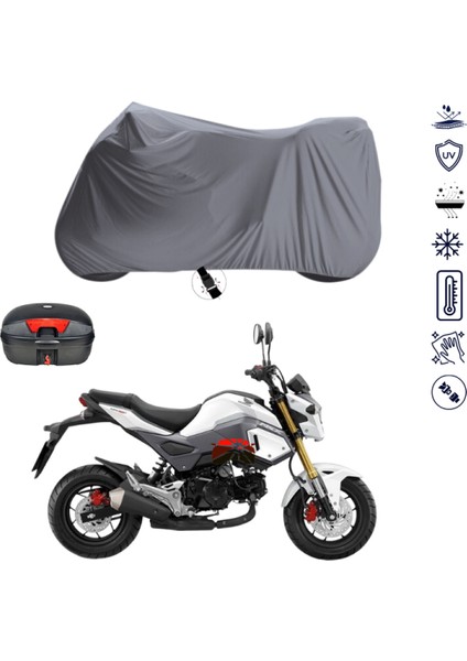 Honda Msx 125 Çantalı Motosiklet Brandası 4 Mevsim Su Geçirmez Motor Brandası