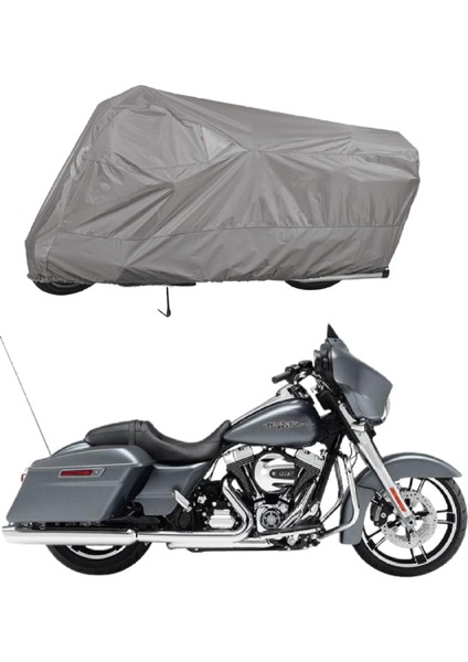Harley Davidson Flhx Street Glide Motosiklet Brandası 4 Mevsim Su Geçirmez Motor Brandası
