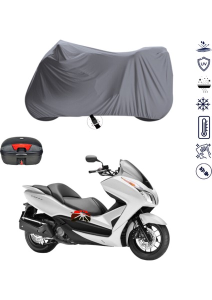 Honda NSS250 (Forza 250) Çantalı Motosiklet Brandası 4 Mevsim Su Geçirmez Motor Brandası