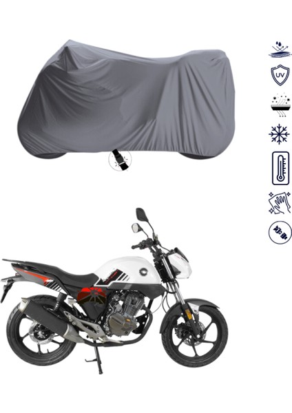 Kadırga KD-125 Motosiklet Brandası 4 Mevsim Su Geçirmez Motor Brandası