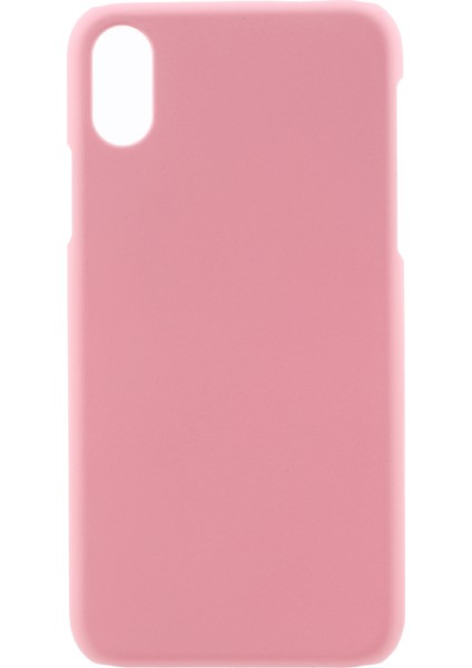 Apple iPhone X/xs Kauçuk Pc Koruyucu Cep Telefonu Vaka-Pembe (Yurt Dışından)