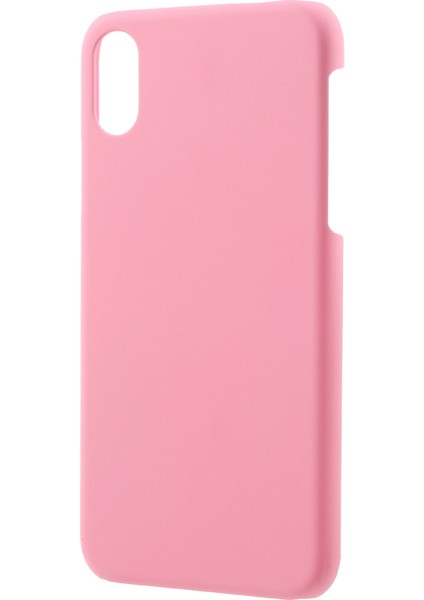 Apple iPhone X/xs Kauçuk Pc Koruyucu Cep Telefonu Vaka-Pembe (Yurt Dışından)