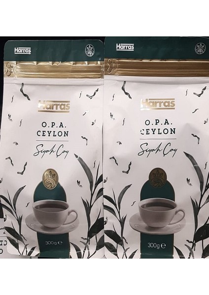 O.p.a. Ceylon Siyah Çay 300 gr 2'li Paket