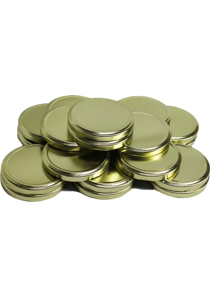 Gold Altın Sarısı Cam Kavanoz Kapağı 20 Adet 82 mm fiyatları