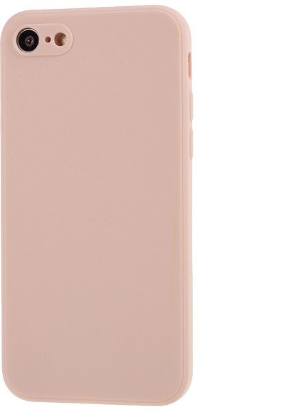 Apple iPhone 7/8/se-Pink Için Saf Renkli Mat Yumuşak Silikon Telefon Kasası (Yurt Dışından) fiyatları