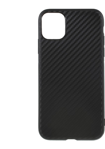 Apple iPhone 11 Için Karbon Fiber Tpu Cep Telefonu Kabuğu Kasası -Black (Yurt Dışından)
