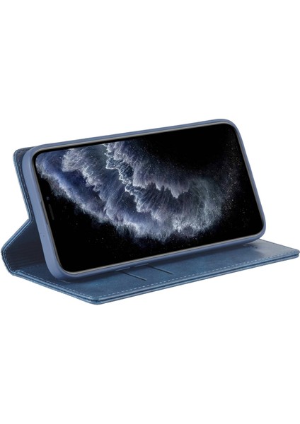 Apple iPhone 11 Pro, Rfıd Engelleme Manyetik Otomatik Kapanış Telefon Kapağı Anti Drop Telefon Kapağı Telefon Flip Deri Cüzdan Kılıfı Stand (Yurt Dışından) fiyatları