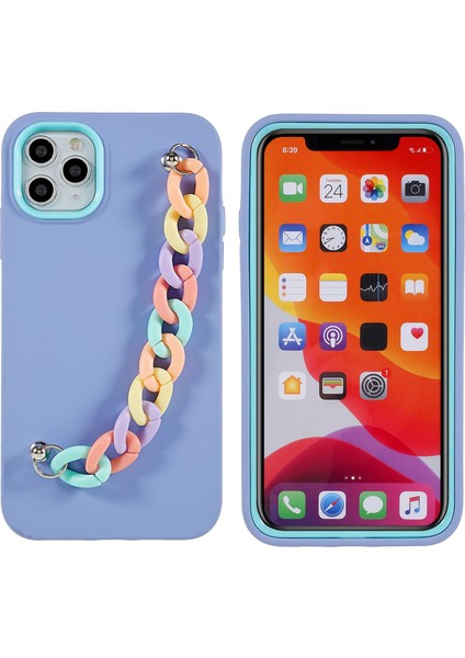 Kayış Çıkarılabilir Tpu+Pc Telefon Kapağı ile Apple iPhone 11 Pro Maks Kauçuk Koruyucu Kılıf Için Anti Drop Telefon Kılıfı (Yurt Dışından)