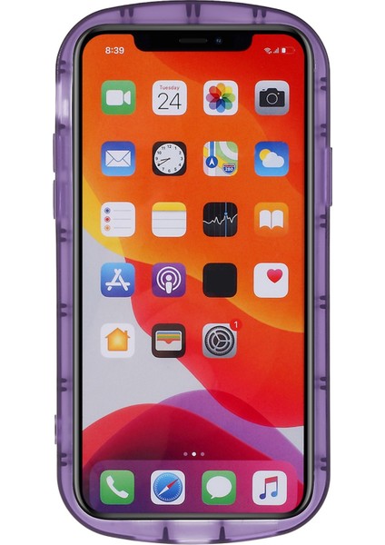 Apple iPhone 11 Pro Max Yumuşak Tpu Telefon Kılıfı Mat Cep Telefonu Fall Anti-Fall Koruyucu Kapak Morası (Yurt Dışından)