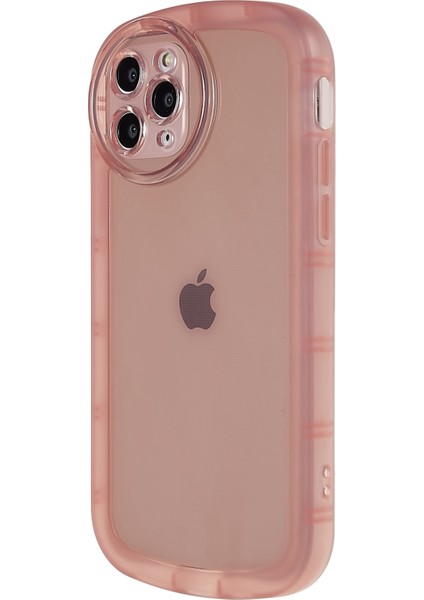 Apple iPhone 11 Pro Max Yumuşak Tpu Telefon Kılıfı Mat Cep Telefonu Fall Anti-Fall Koruyucu Kapak Pembe (Yurt Dışından)