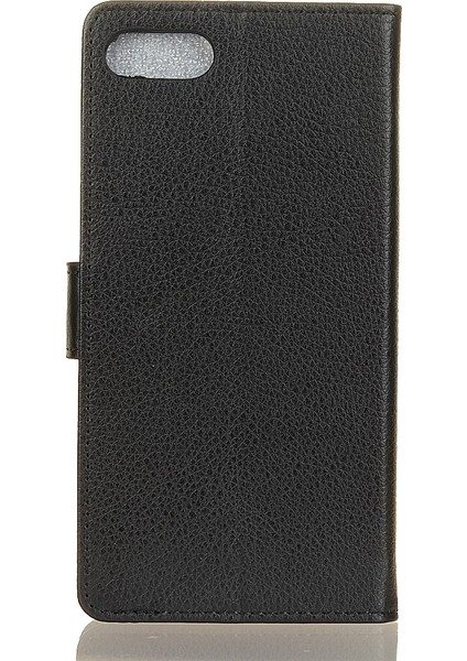 Litchi Skin Classics Cüzdan Stand Deri Flip Kapak Apple iPhone Se -Black (Yurt Dışından) fırsatları