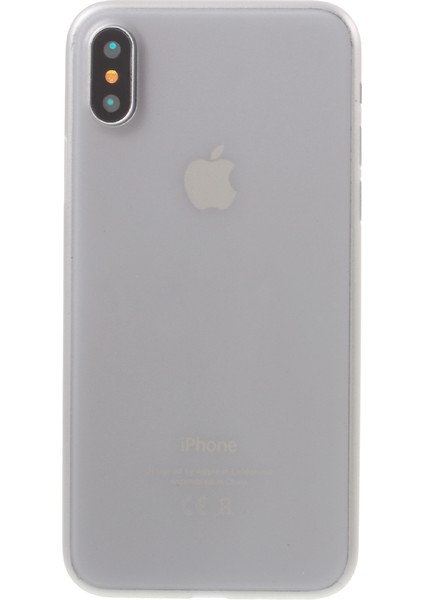 Apple iPhone X/xs-Gre Için Ultra Ince Pc Sabit Arka Kapak (Yurt Dışından)