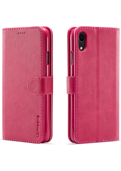 Apple iPhone Xr-Rose Için Deri Cüzdan Kılıfı (Yurt Dışından)