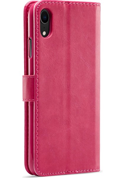 Apple iPhone Xr-Rose Için Deri Cüzdan Kılıfı (Yurt Dışından)