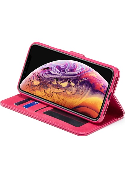 Apple iPhone Xr-Rose Için Deri Cüzdan Kılıfı (Yurt Dışından)