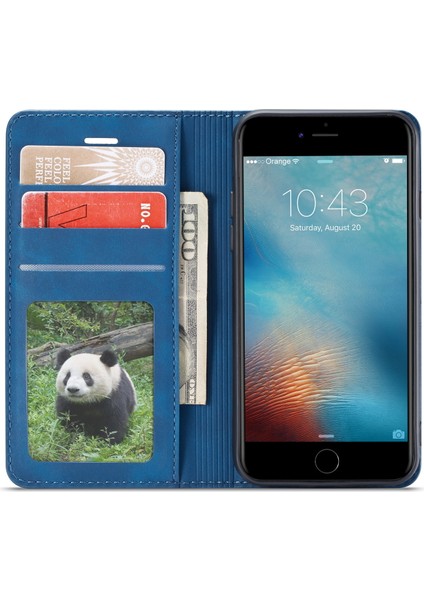 Apple Iphonese-Mavi Için Ipeksi Dokunmatik Deri Cüzdan Kabuk Kasası (Yurt Dışından) fırsatları