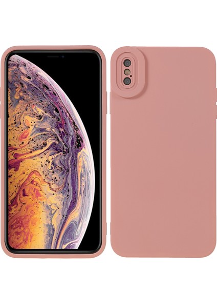 Apple iPhone Xs Max-Pınk Için Kullanım Telefon Vaka Tarzı Tpu Cep Telefonu Geri Kapak (Yurt Dışından)
