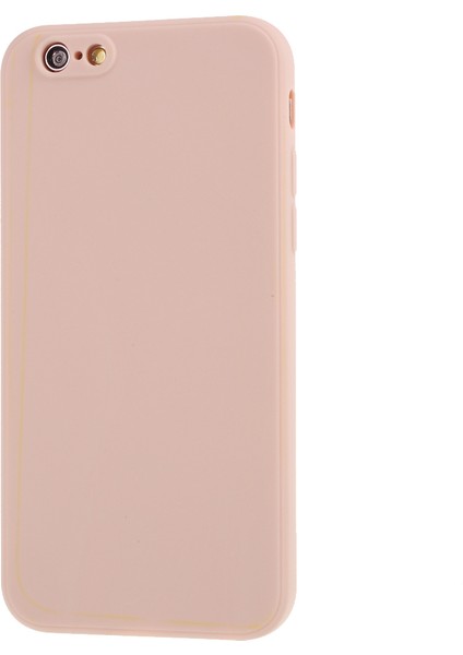 Apple iPhone 6/6s-Pembe Için Mat Cilt Yumuşak Silikon Telefon Kasası (Yurt Dışından)