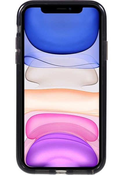 Apple iPhone 11 Şeffaf Pc+Tpu Telefon Kasası Damla Koruma Geri Kapak Tespit Edici Siyah (Yurt Dışından) fiyatları