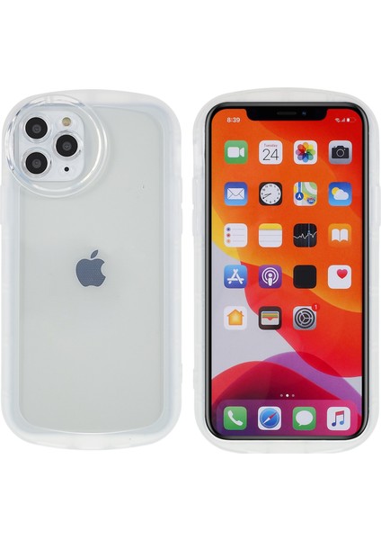 Apple iPhone 11 Için Pro Hassas Kesim Yayın Yoldaşlığı Mat Anti-Fingerprint Yumuşak Tpu Şok Geçirmez Cep Telefon Kılıfı Kapak- Beyaz (Yurt Dışından)