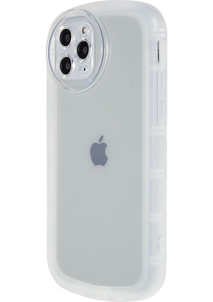 Apple iPhone 11 Için Pro Hassas Kesim Yayın Yoldaşlığı Mat Anti-Fingerprint Yumuşak Tpu Şok Geçirmez Cep Telefon Kılıfı Kapak- Beyaz (Yurt Dışından)