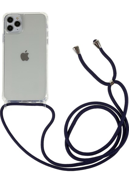 Tpu+Apple iPhone 11 Pro-Şeffaf Telefon Kılıfı Için Akrilik Arka Kapak Ayarlanabilir Kirkar-Dark Blue (Yurt Dışından)
