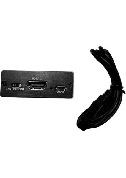 Hdtv Audio Extractor HDMI 4K 2k Ses Ayırıcı HDMI Giriş Optik Aux Çıkış