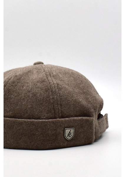 Erkek Sokak Stili Yünlü Sipersiz Şapka Docker Cap indirimleri