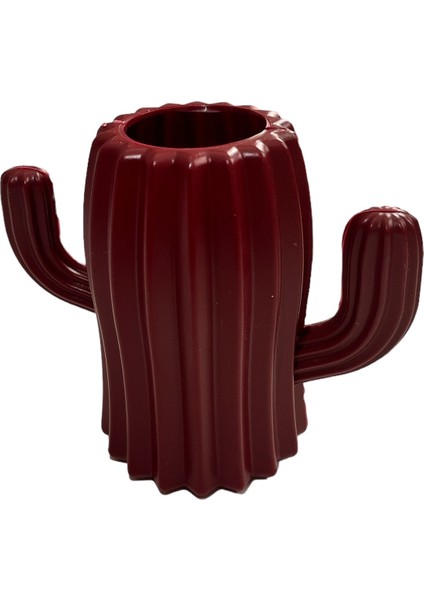 Kaktüs Saksı - 11 cm - Mor
