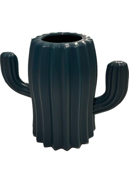 Kaktüs Saksı - 11 cm - Mavi