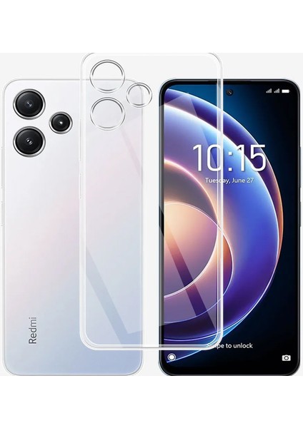 Xiaomi Redmi Note 12R 6.79 Inch Slim Serisi Soft Tpu Silikon Kılıf - Şeffaf AL3324