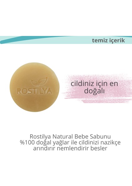 Rostilya Natural Shea Yağı Bebe Sabunu