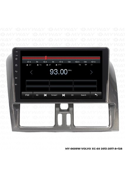 Volvo Xc-60 Android 12 Multimedya Carplay 4gb RAM+64GB HDD Navigasyon Ekran