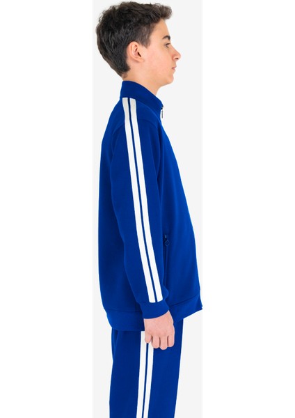 Açık Lacivert Çocuk Fermuarlı Sweatshirt 23N-3119 fiyatları