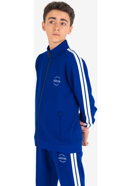 Açık Lacivert Çocuk Fermuarlı Sweatshirt 23N-3119 indirimleri
