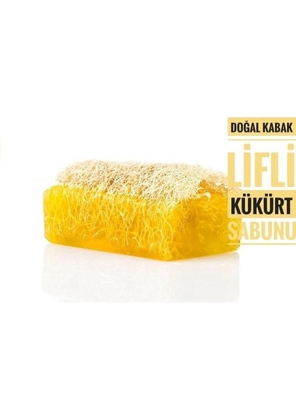 Doğal Kabak Lifli Kükürt Sabunu