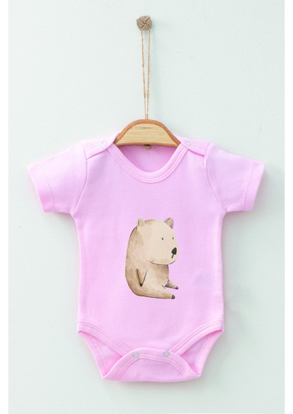 Pamuk Organik Watercolor Kısa Kollu Body Badi indirimleri