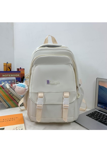 Sırt Kadın Sevimli Ortaokul Öğrencisi Okul Üniversite Öğrencisi Büyük Kapasiteli Sırt Çantası (Yurt Dışından) fiyatları