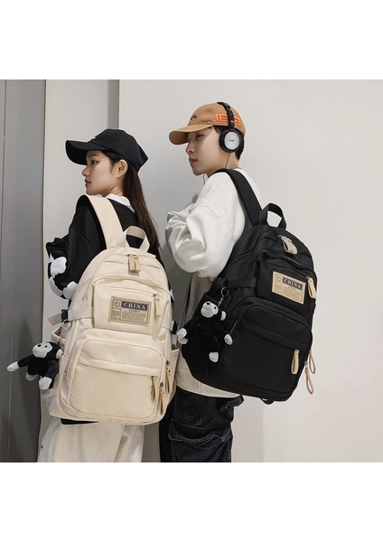 Omuz Kız Okul Lise Kadın Üniversite Öğrencisi Lise Öğrenci Büyük Kapasiteli Sırt Erkek Çantası (Yurt Dışından) fiyatları